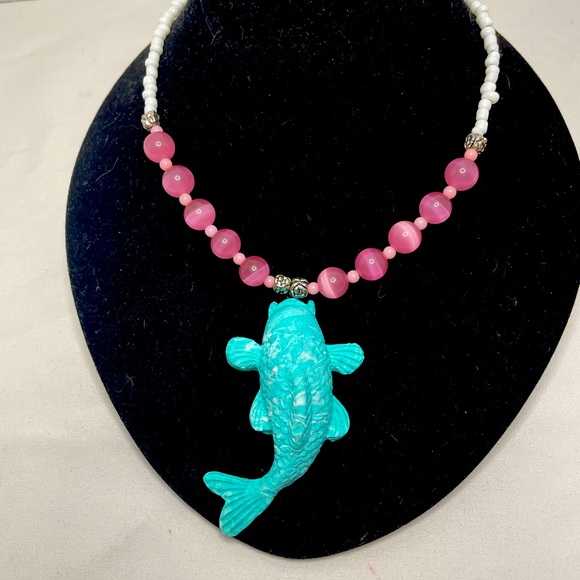 Coi Fish Necklace - Picture 1 of 8